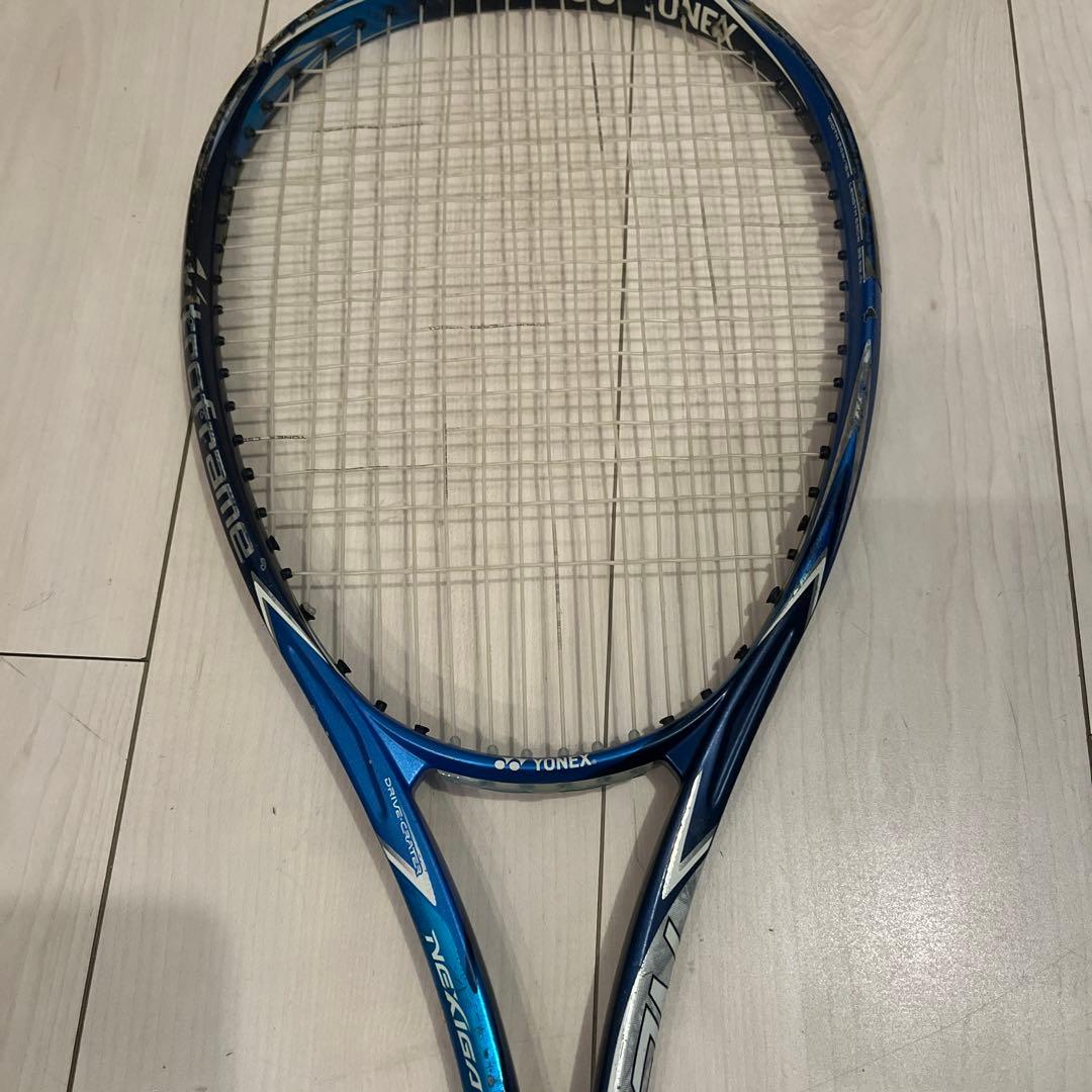 軟式テニスラケット三本セット