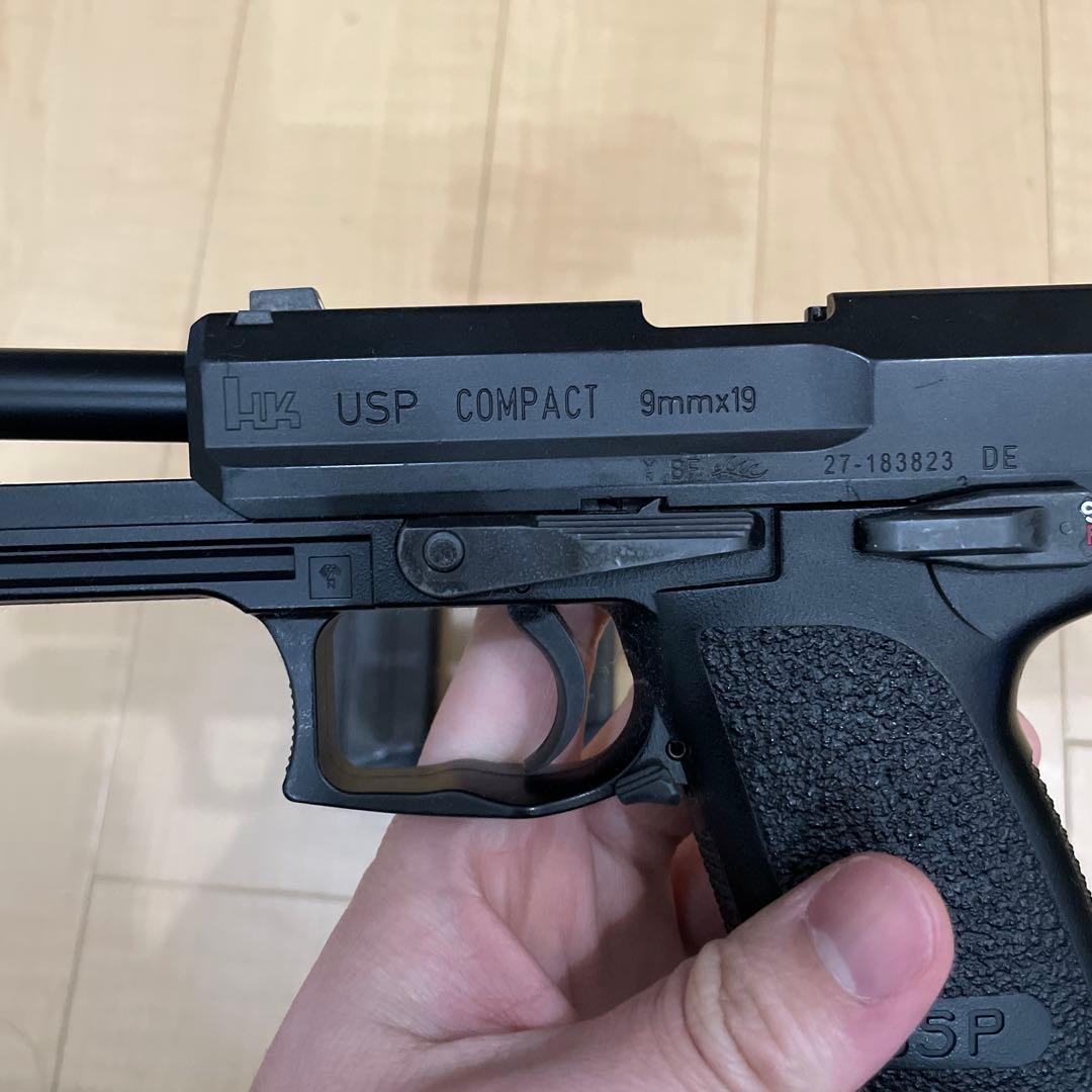 東京マルイ USP コンパクト ガスガン マガジン2本付き ミリタリー サバゲー