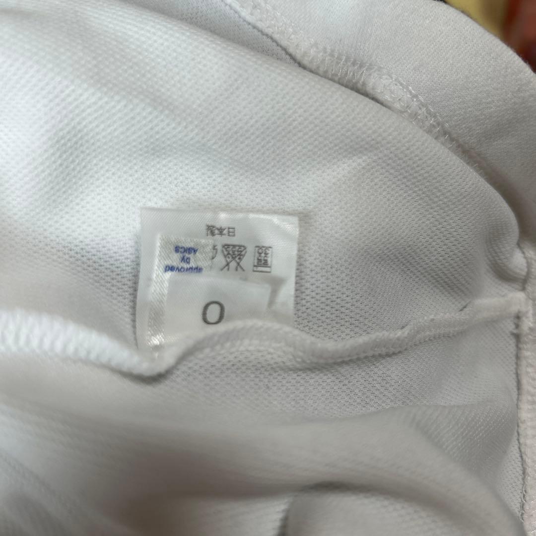 国士舘大学 44番 シャツ ASICS ホワイト