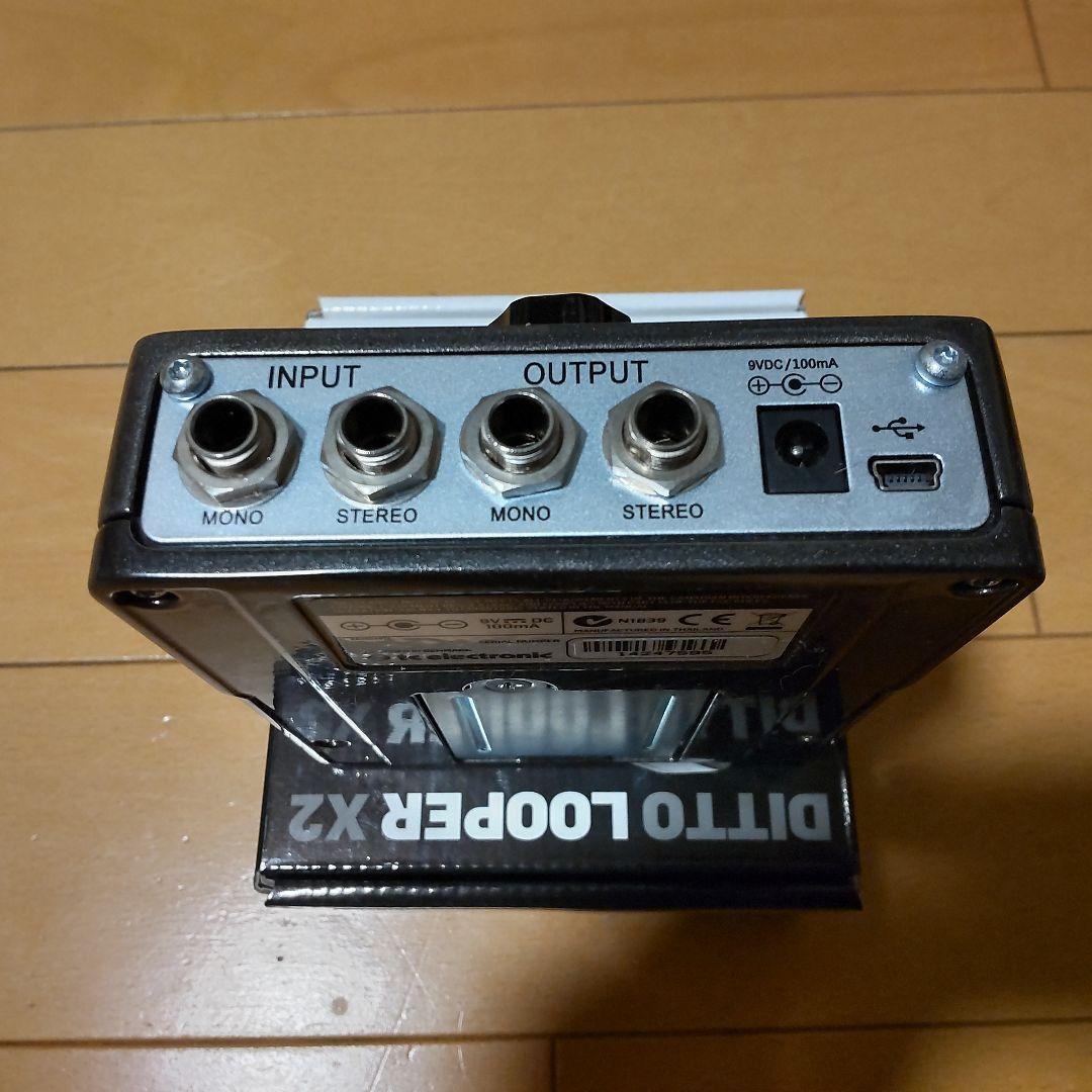 【しろ】tc electronic DITTO X2 LOOPER中古良品