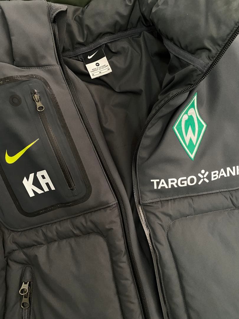 Nike Werder Bremen ベンチコート 支給品（無帽）
