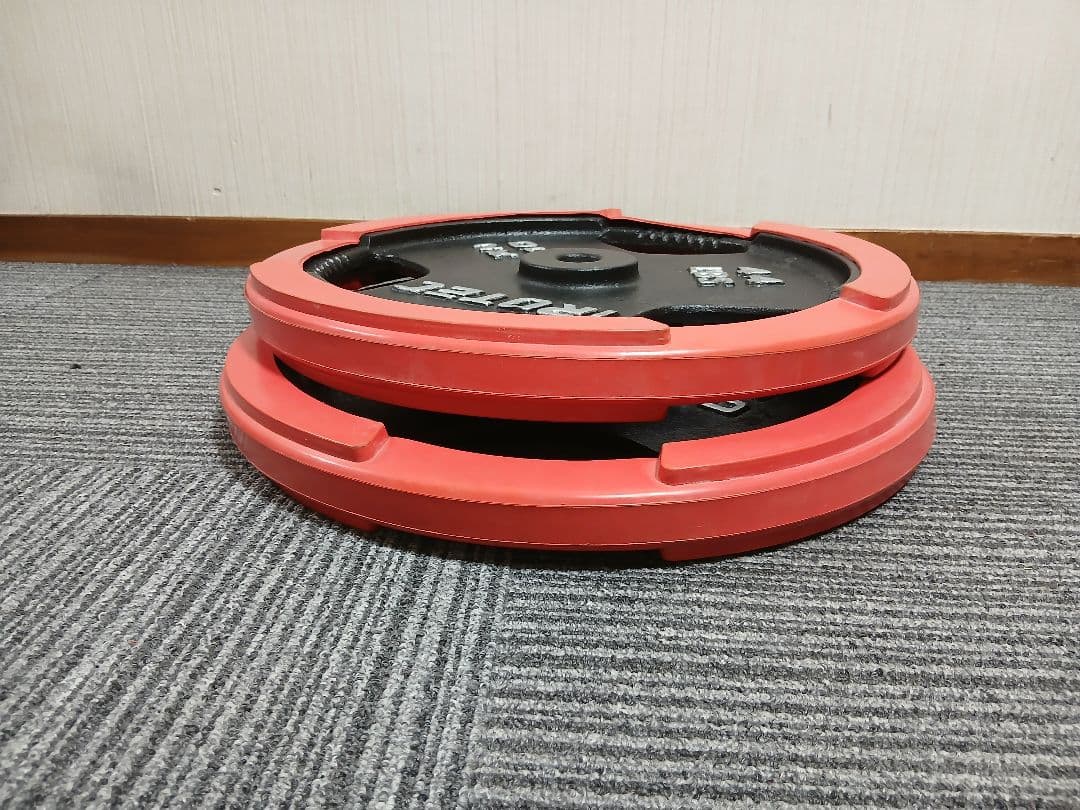 ① iROTEC ダンベルプレート 20kg x 1枚