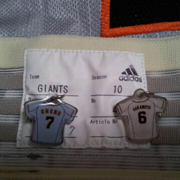 長野久義 実使用 ユニフォーム サイン プロコレ ジャイアンツ 巨人