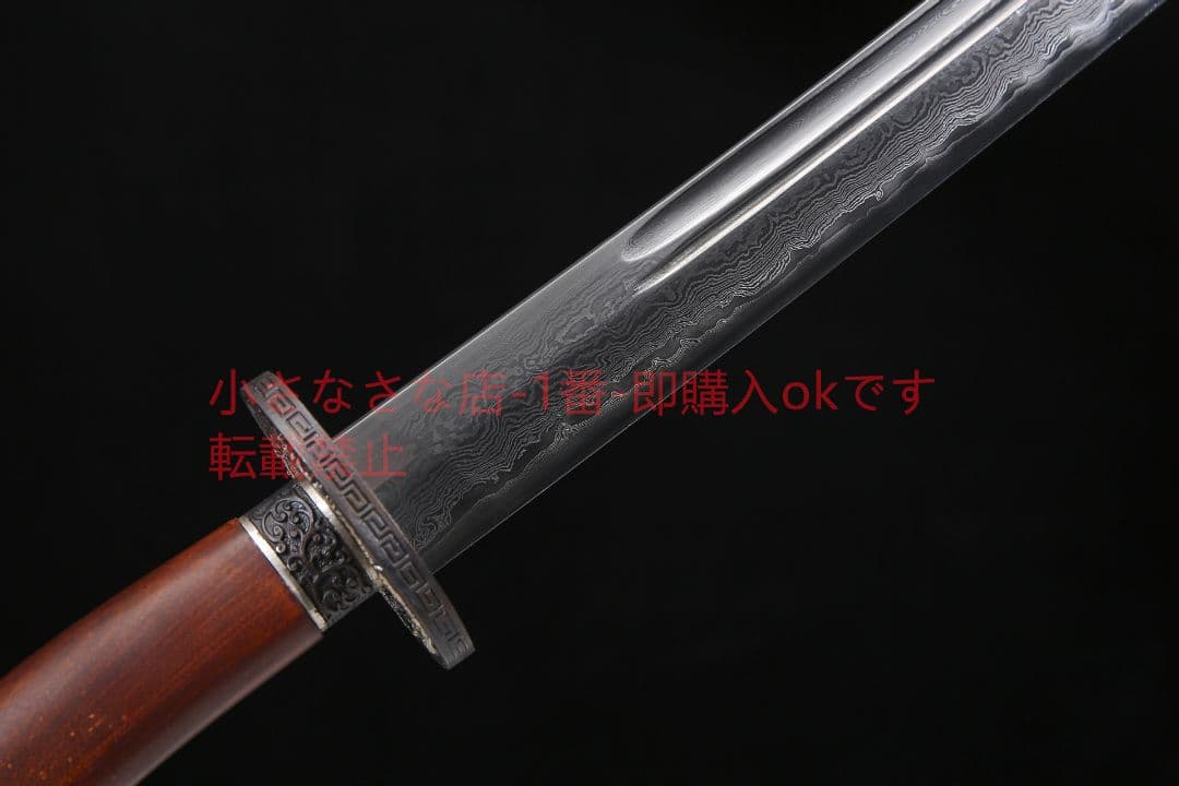 騰龍清刀銅装鎏銀花紋鋼 古兵器 武具 刀装具 日本刀 模造刀 居合刀