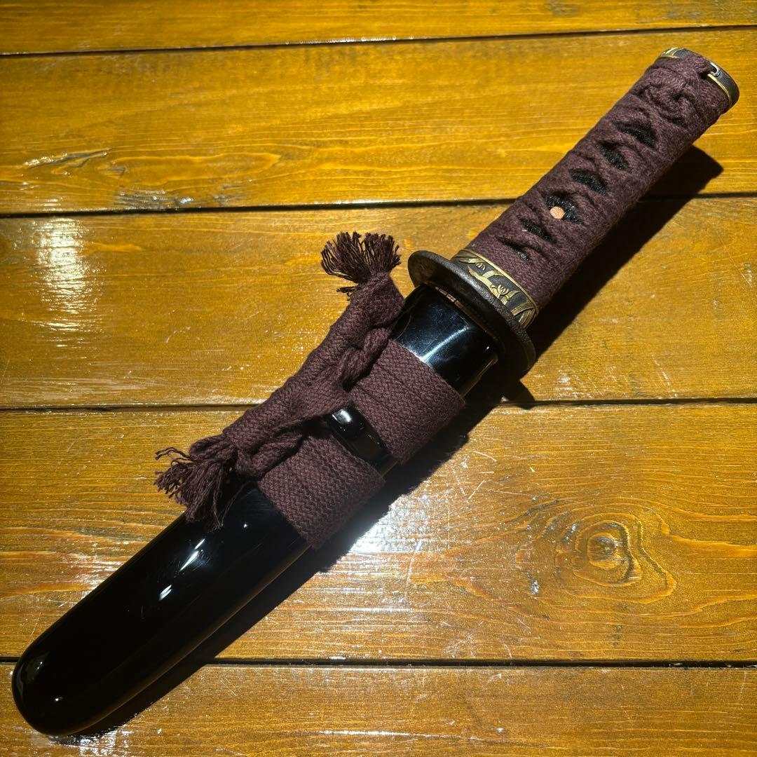 日本刀残欠クラフトナイフNo.99 則光 茎