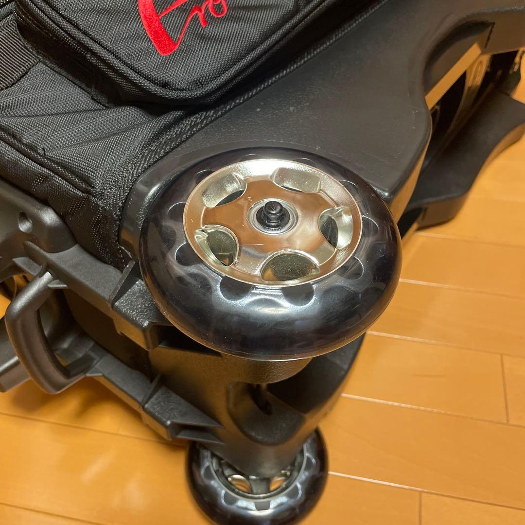 ABS PRO・am ボウリング バッグ 3ボール用　カート　キャリア