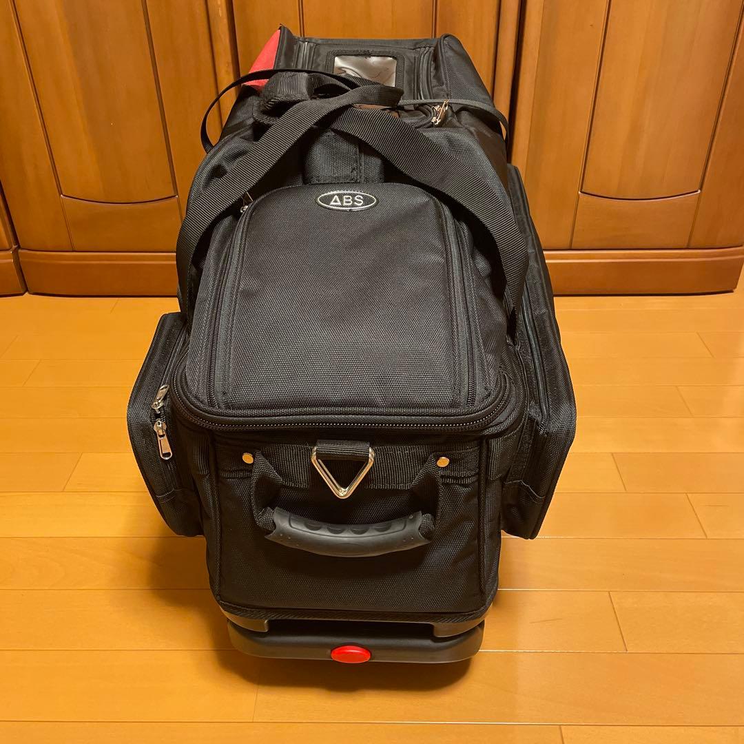 ABS PRO・am ボウリング バッグ 3ボール用　カート　キャリア