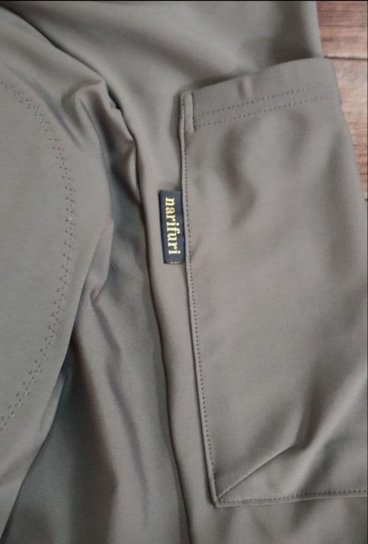 narifuri ナリフリ 新品、試着のみ サイクルカーゴスパッツ クロップド丈