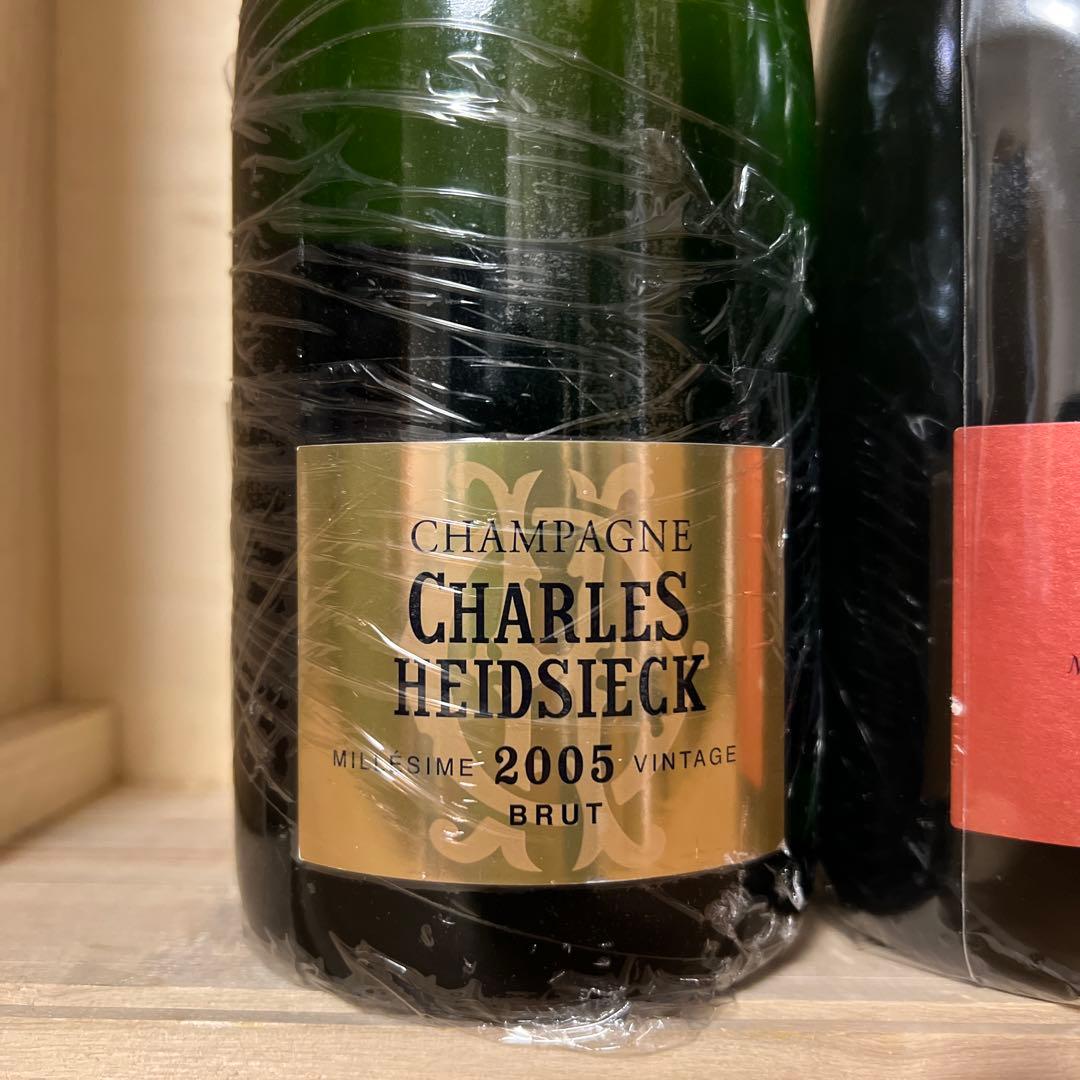 CHARLES HEIDSIECK 2005 シャンパン3本セット