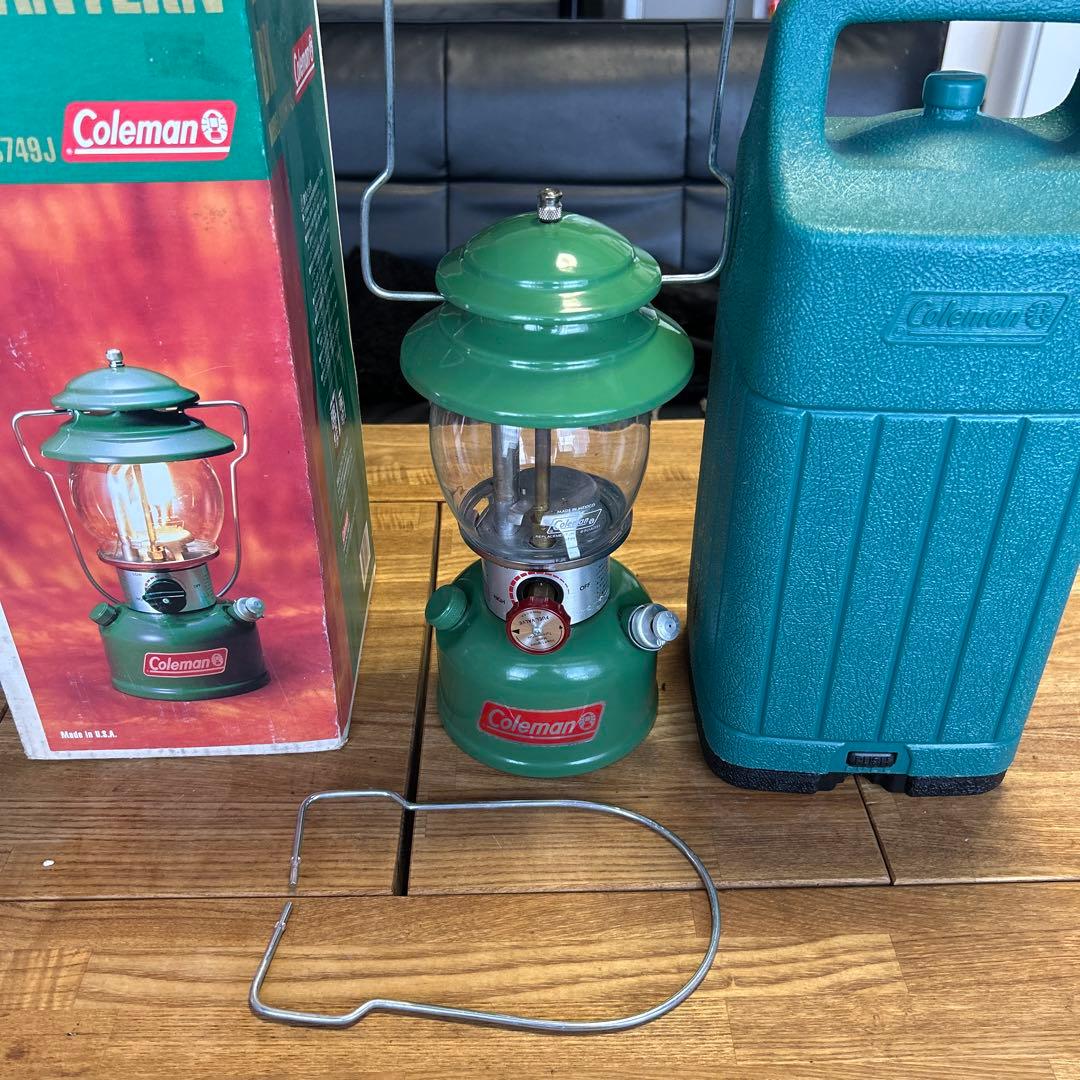 今日だけ特価　Coleman 200A ランタン 緑色 調光機能付き