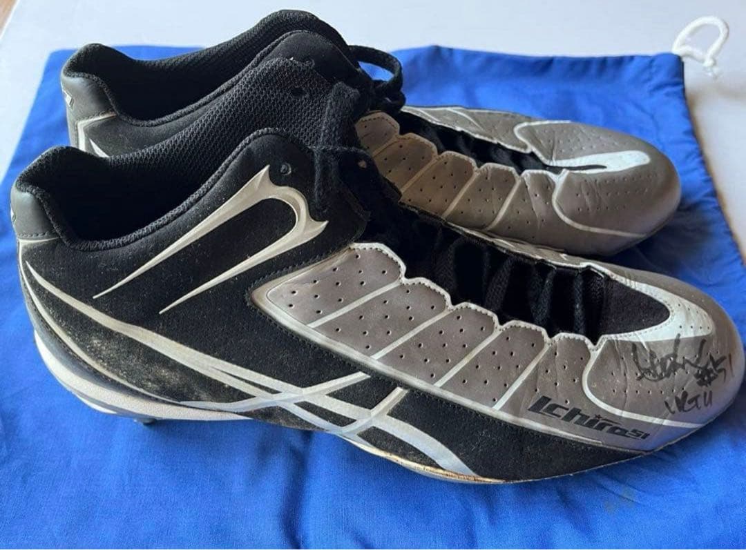 証明書付き　イチロー　マリナーズ　ゲーム用スバイク　実使用直筆サイン入り