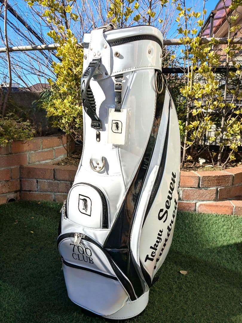 【激レア新品】選手5名サイン入り　東急セブンキャディバッグ