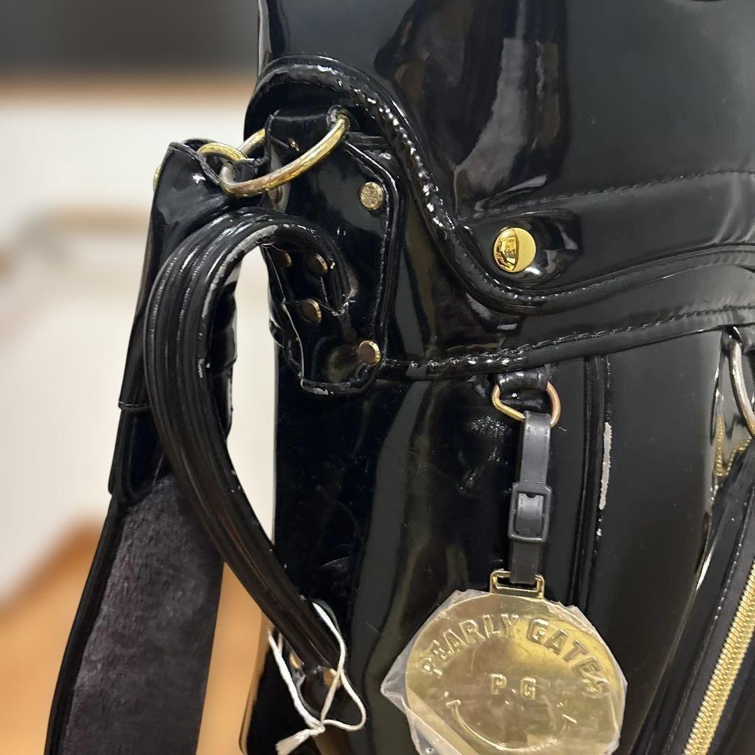 PEARLY GATES キャディバッグ　黒