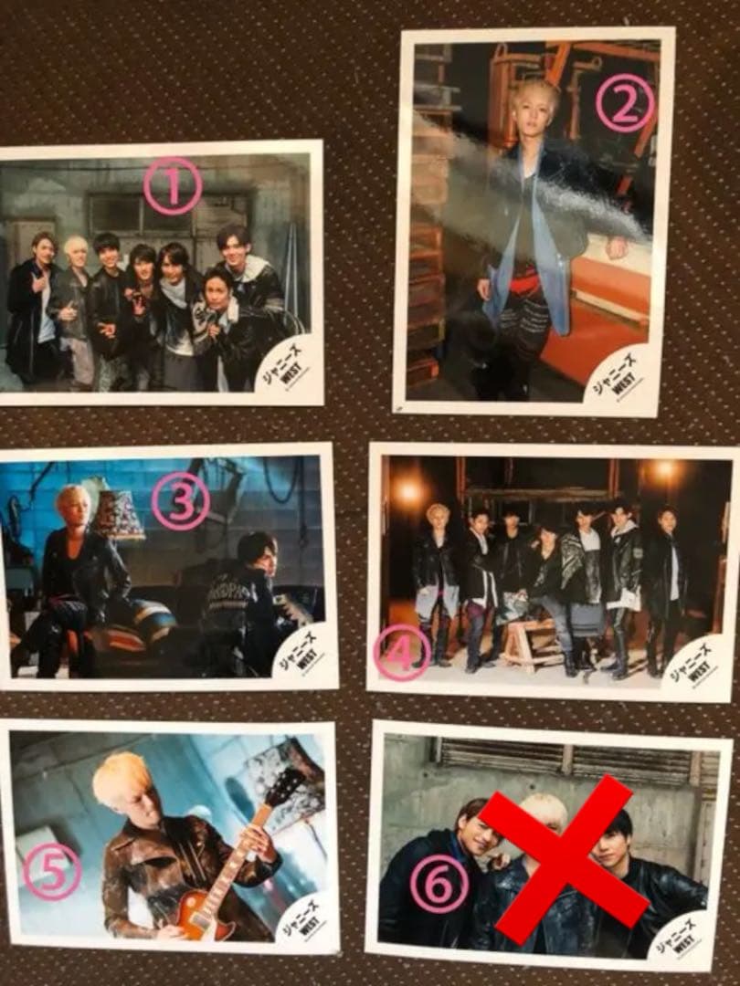 ジャニーズWEST公式写真