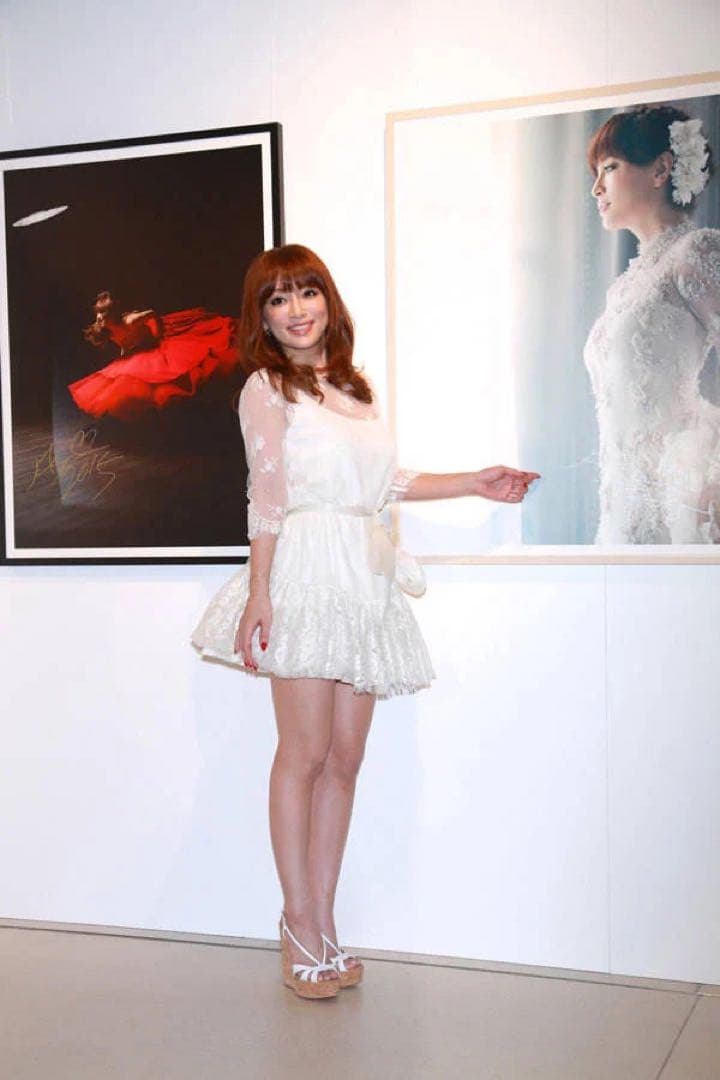 激レア 希少 浜崎あゆみ The Show Must Go On 写真展 ドレス