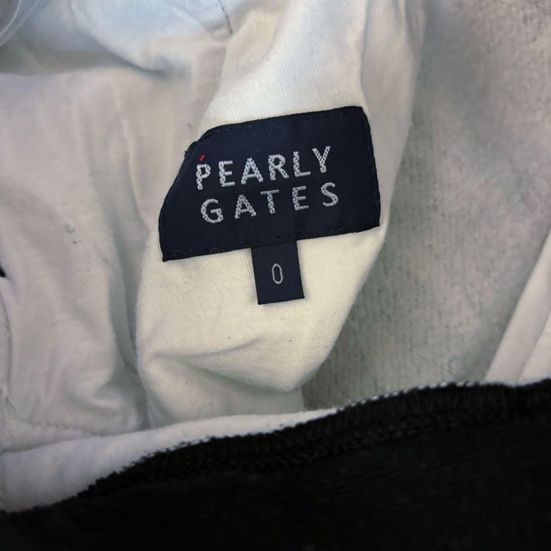 最新作 パーリーゲイツ セットアップ 総柄 パーカー スカート 裏起毛 ゼブラ