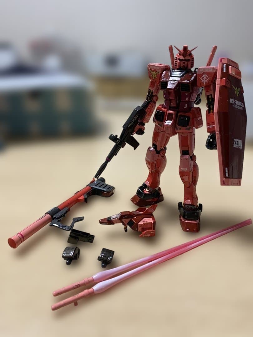RG キャスバル専用ガンダム 全塗装