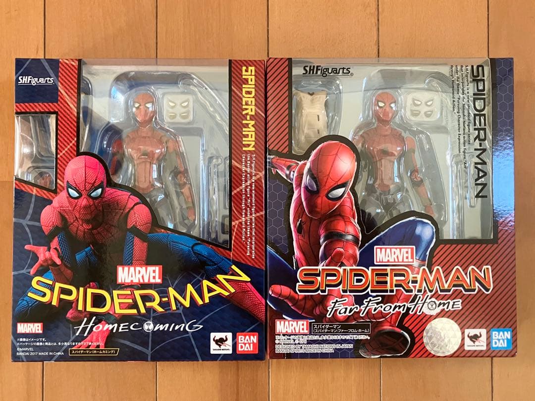 S.H.フィギュアーツ スパイダーマン ホームカミング ファーフロムホーム 2個