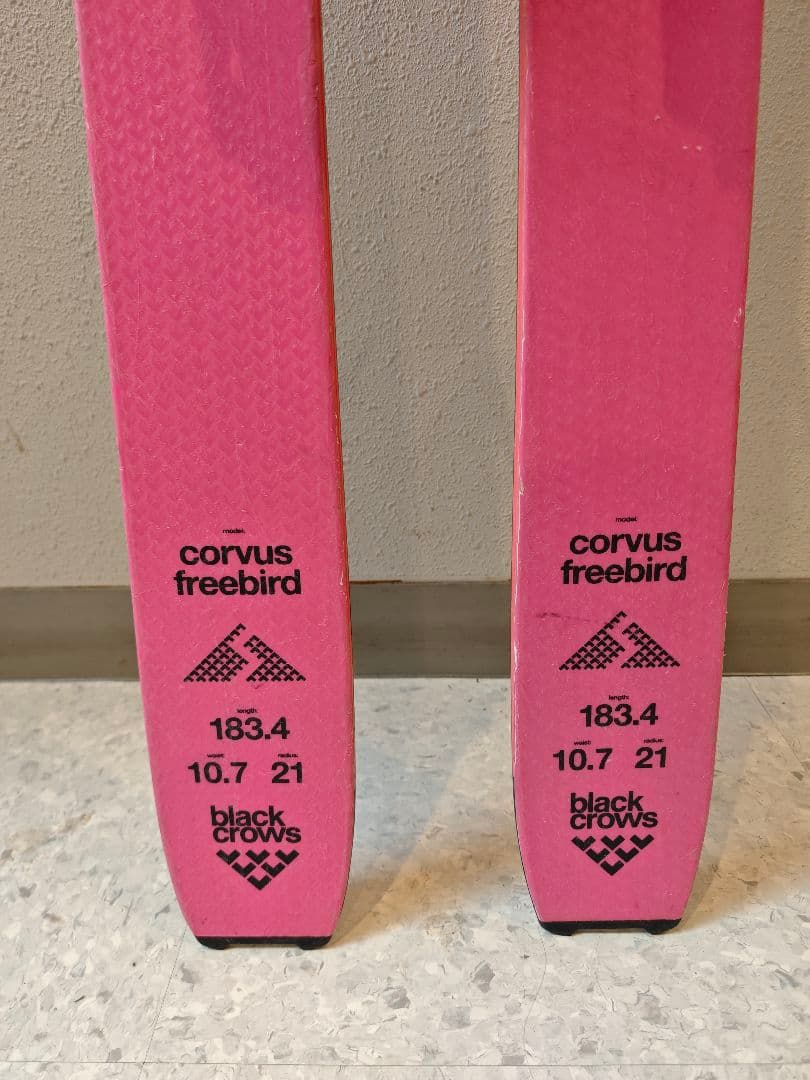 スキー black crows corvus freebird tecton