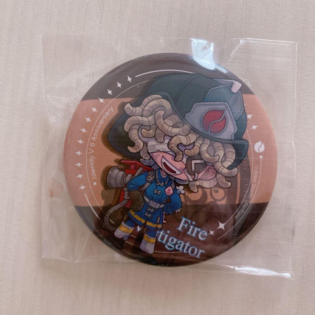 【限定品】第五人格 6周年 IJL 缶バッジ 火災調査員 非売品