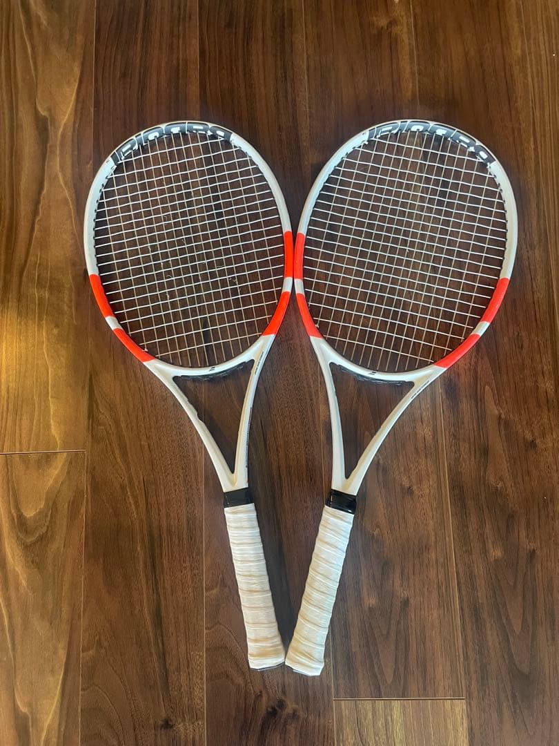 バボラピュアストライク100 16/20 2本セット ナチュラル