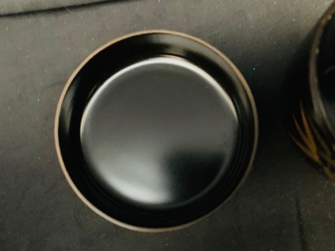 加賀蒔絵　鈴村清斎　笹に短冊蒔絵　長棗　共箱付き