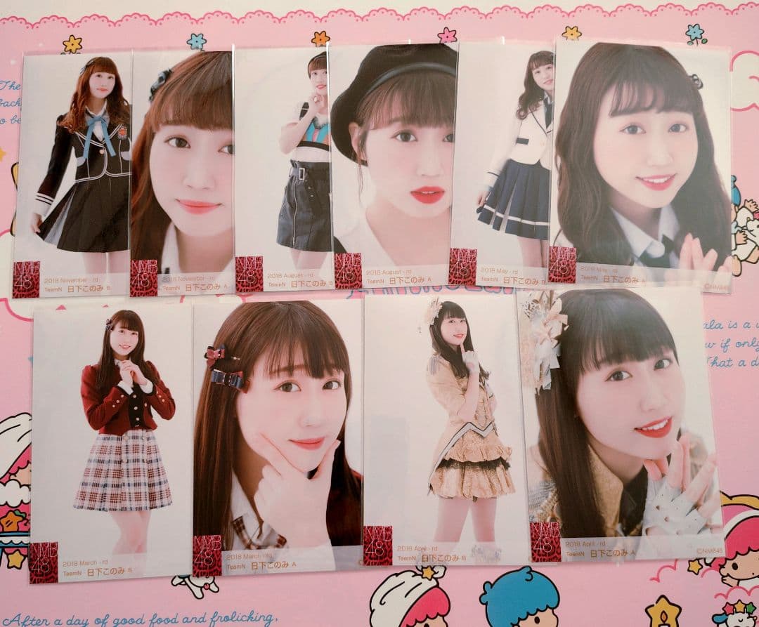 NMB48 ♡日下このみ♡ 生写真 缶バッジ まとめ売り