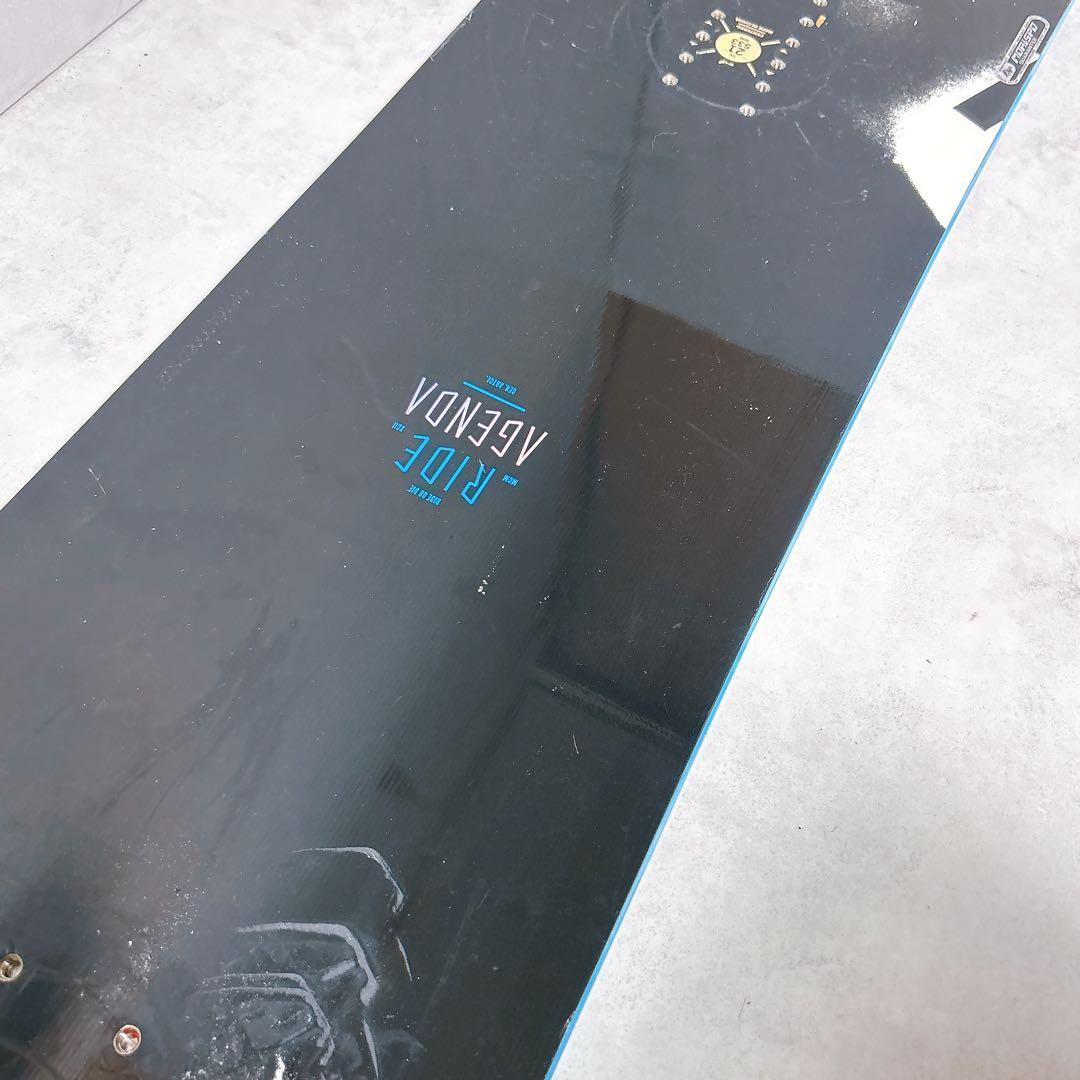 RIDE AGENDA × FLUX スノーボード 2点セット 美品　Wax済