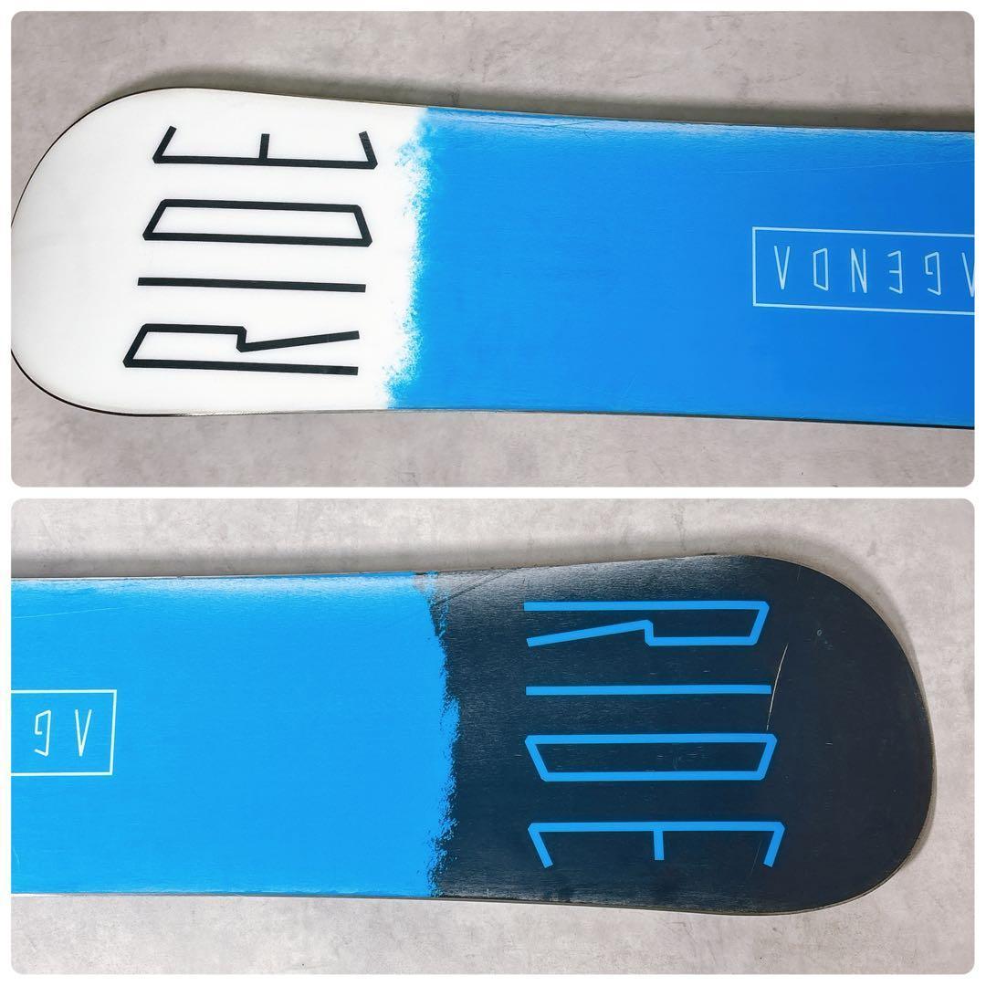 RIDE AGENDA × FLUX スノーボード 2点セット 美品　Wax済