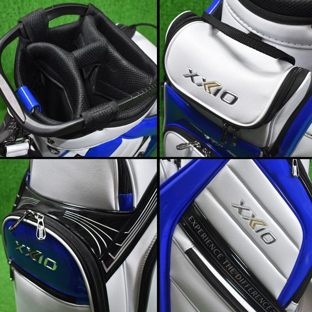 XXIO/ゼクシオゴルフ キャディバッグ９型【保冷ポーチ付】超美品！