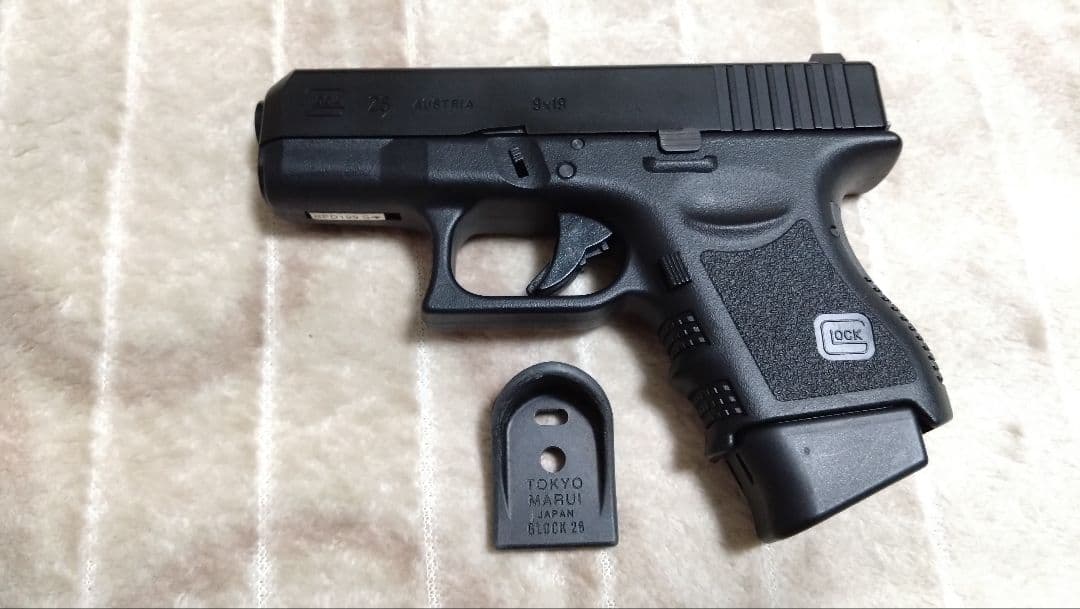 東京マルイ ガスガン グロック26 外装カスタム