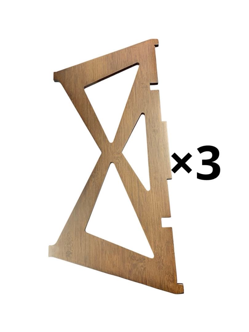 【開封済・未使用】RcrCamp ヘキサゴンテーブル ヘキサテーブル 焚き火