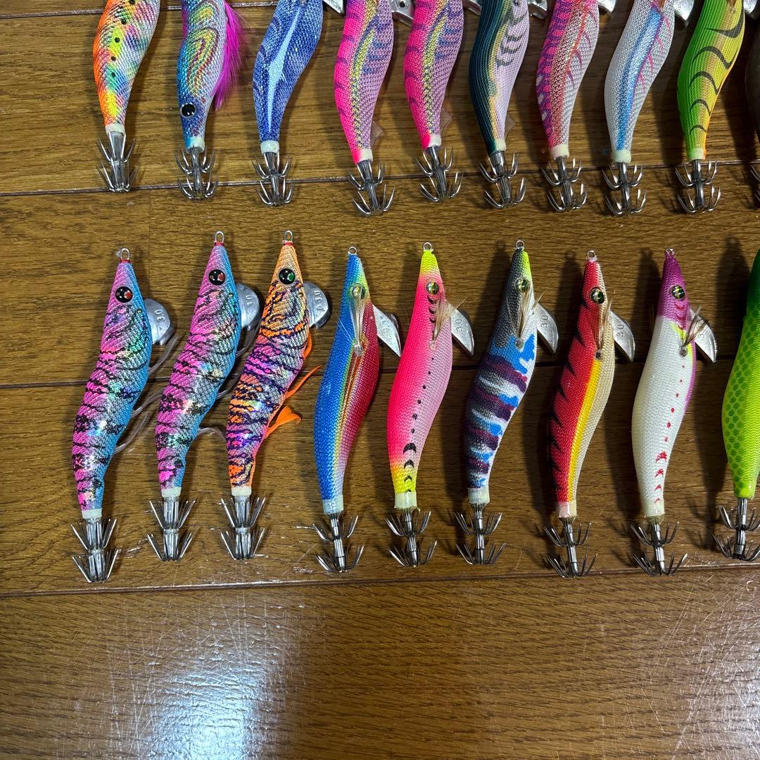 エギ3.0号　30点　セフィアエギケース