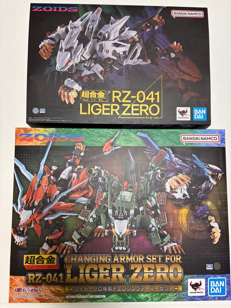 超合金RZ-041ライガーゼロ&CASチェンジングアーマーセット