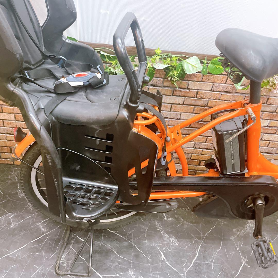 【17】YAMAHA PAS Babby オレンジ 3人乗り対応 20インチ