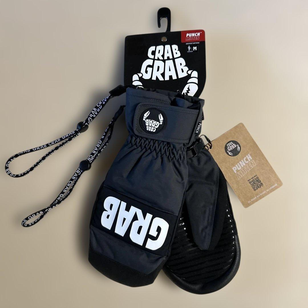 CRABGRABミトングローブPUNCHモデルBLKカラーMサイズ新品未使用