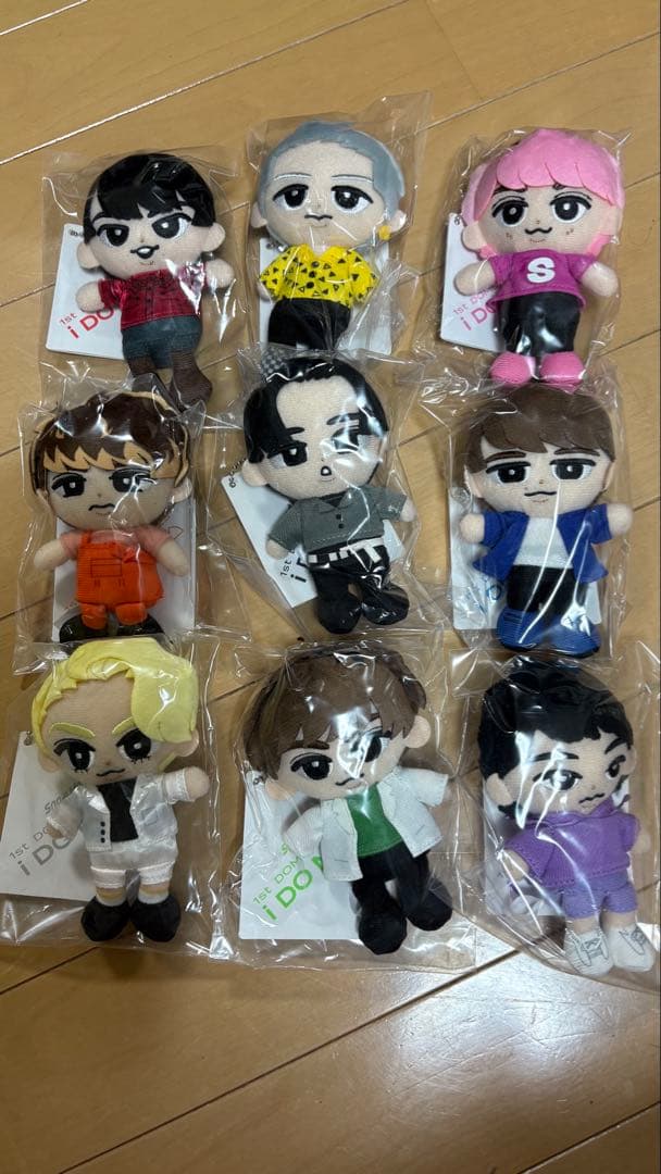 Man すのチルぬいぐるみ9体セットポストカード