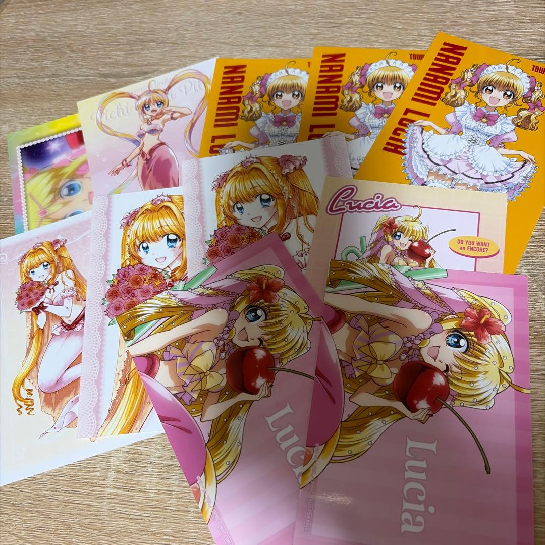 ぴちぴちピッチ　るちあセット　くじ　アクリル　ポストカード　ブロマイド