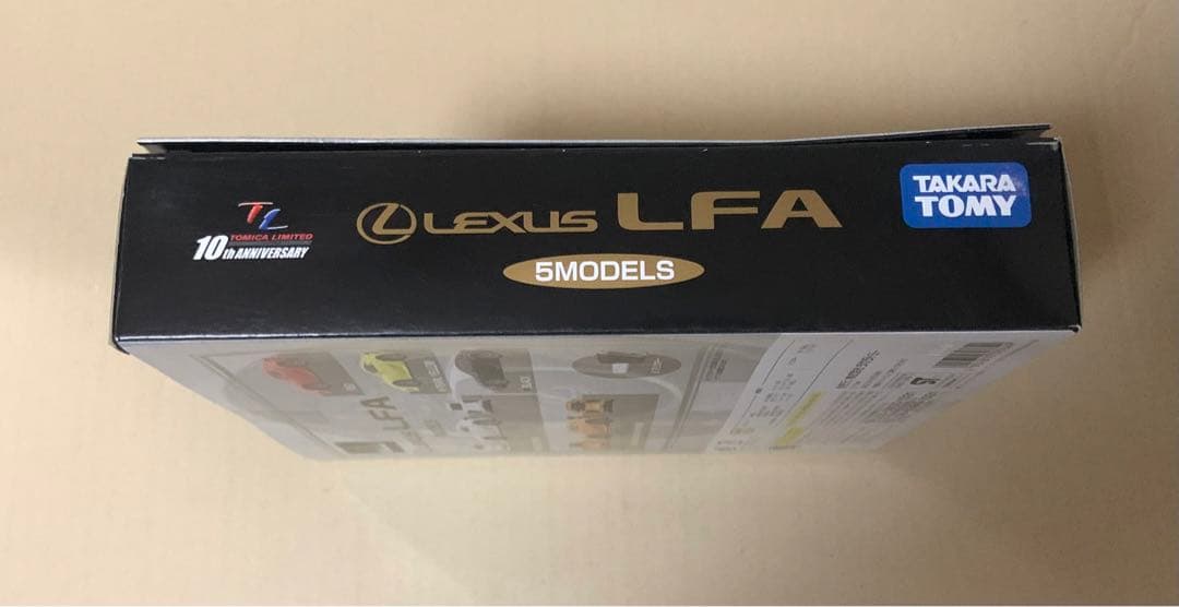トミカリミテッド 10周年　レクサス LFA　5モデル
