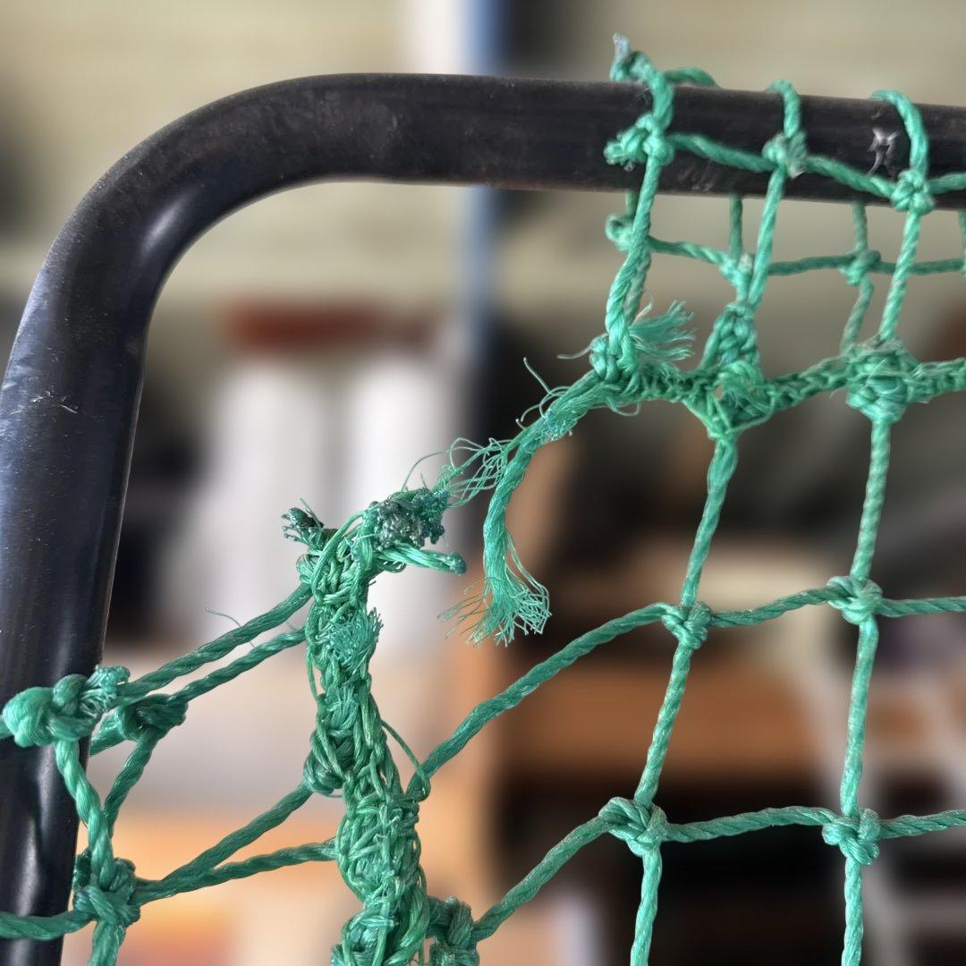 L字バッティングネット グリーン 斜め型