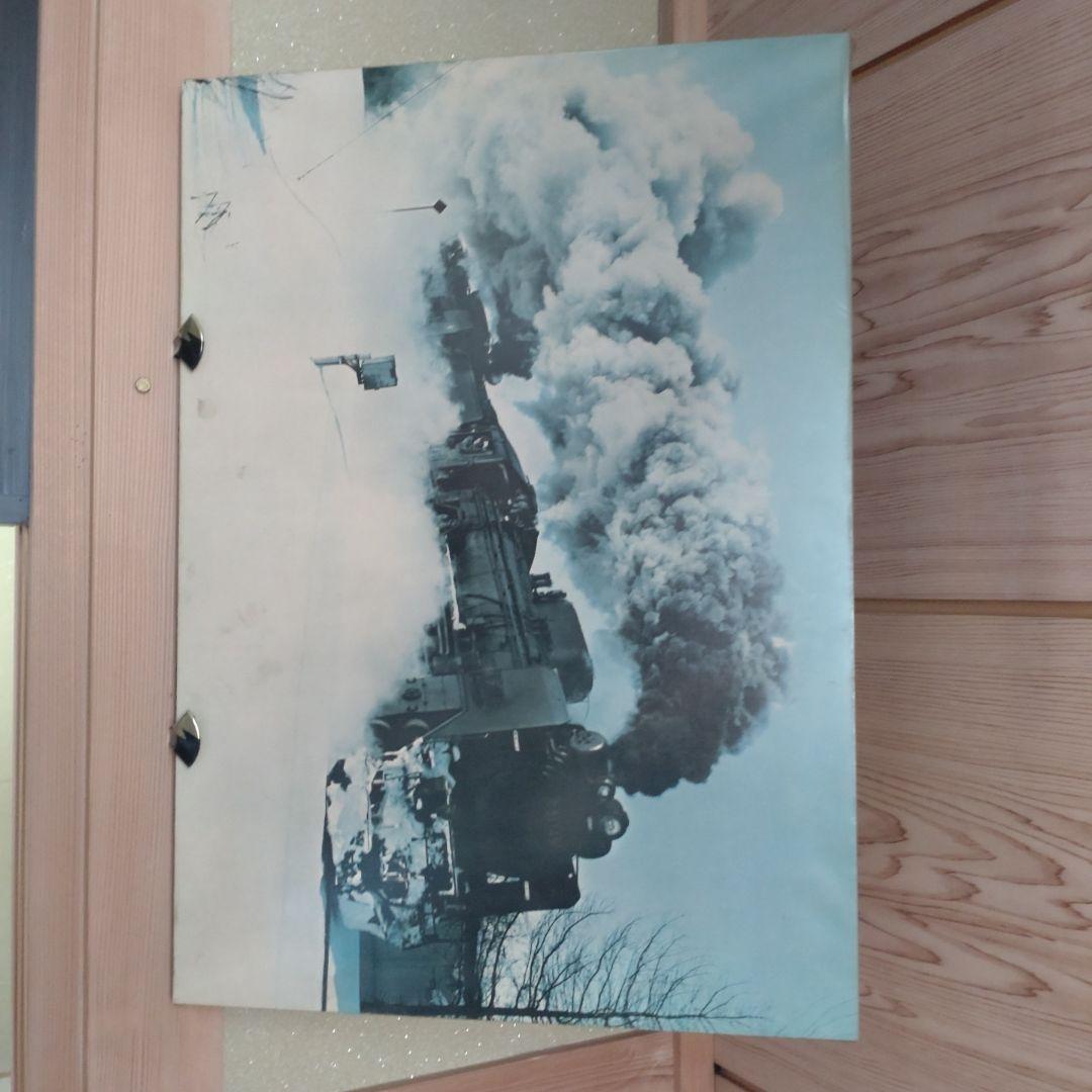 鉄道写真 青白いトーン 高品質印刷