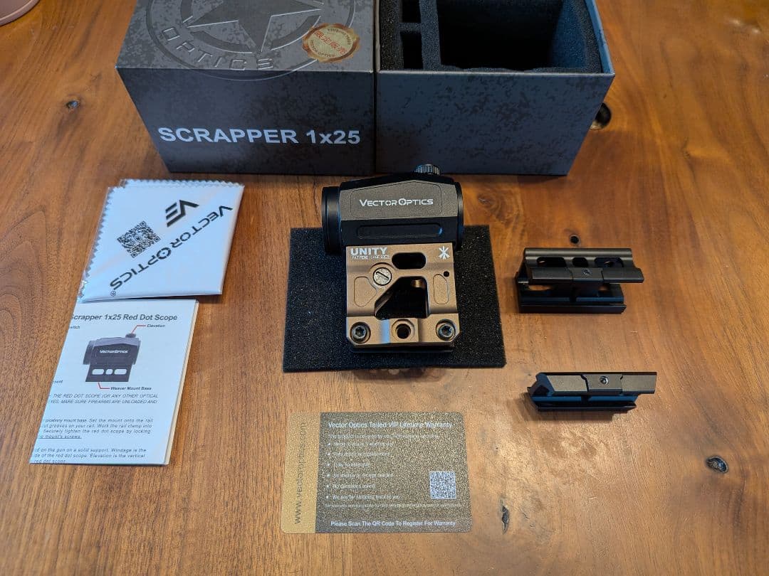 Vector Optics Scrapper 1x25 レッドドットスコープ