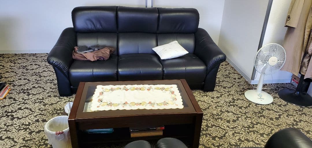 応接室セット　黒