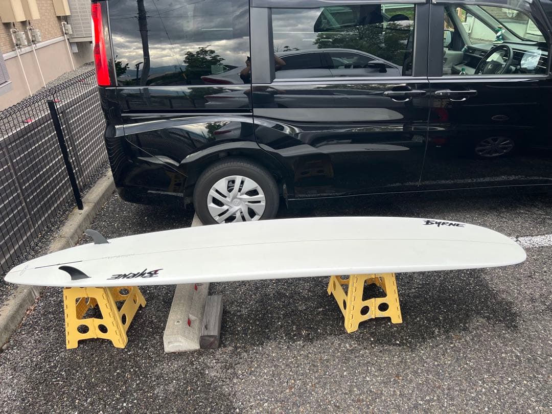 ロングボード　BYRNE 9'1 ワックス不要 タフライト　ケースおまけ