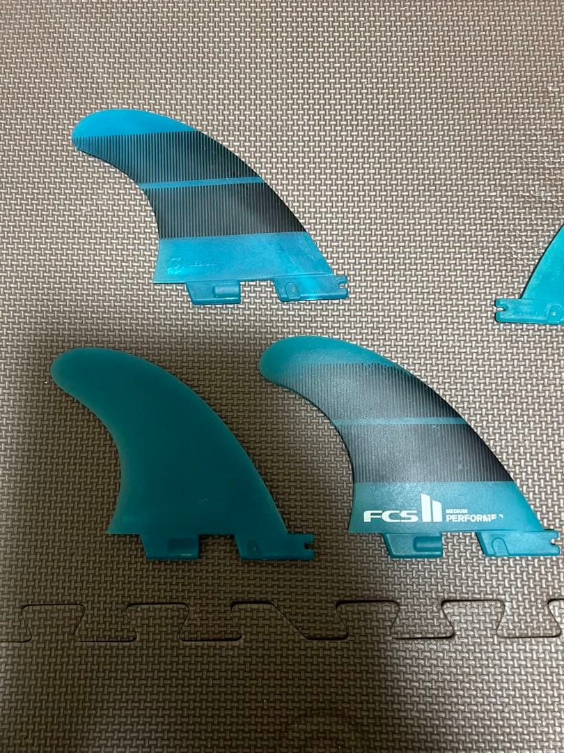 FCS II PERFORMER サーフボードフィン 5枚セット