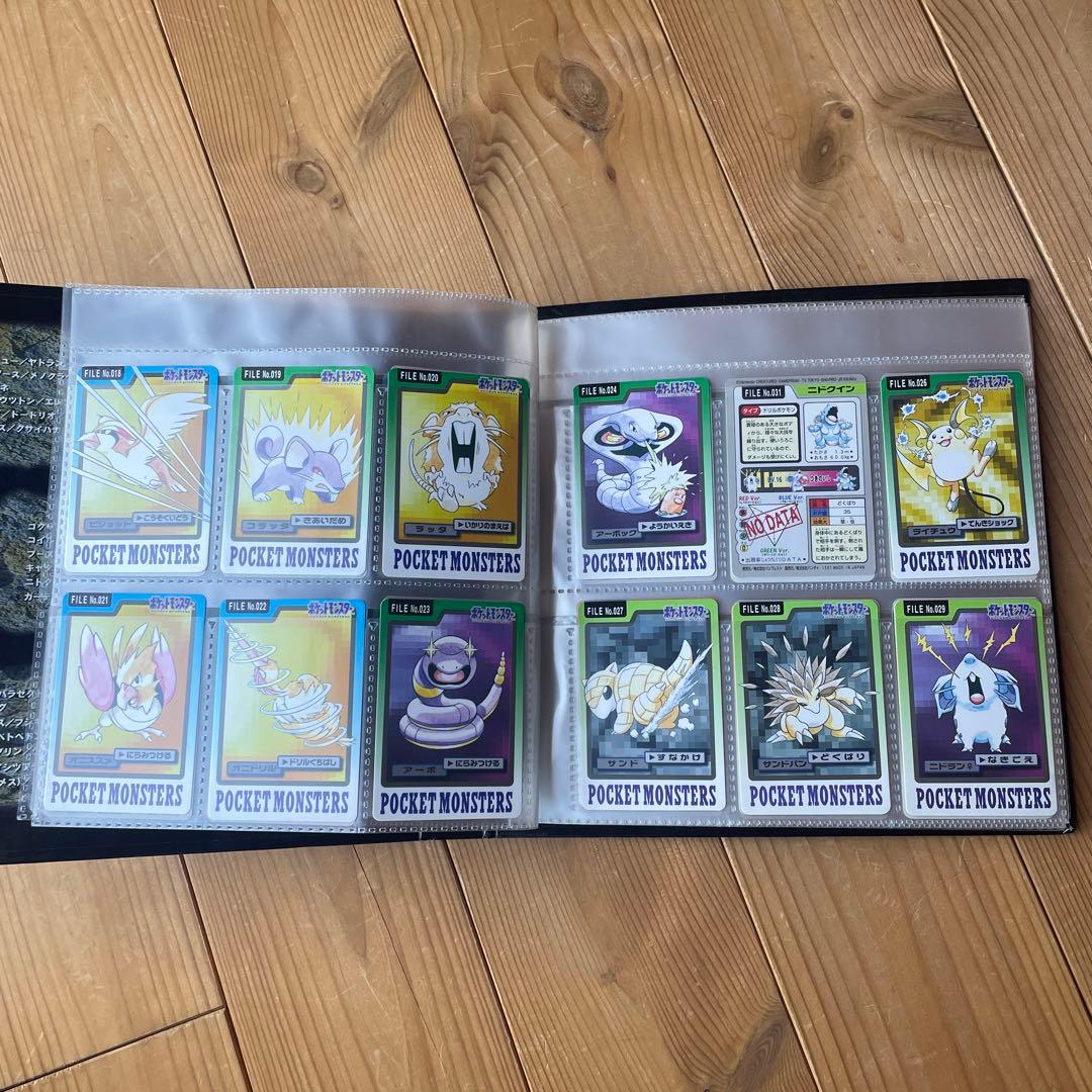 ポケモンカード　カードダス　ファイル　ミュウツー　ゲンガー　ブイズ