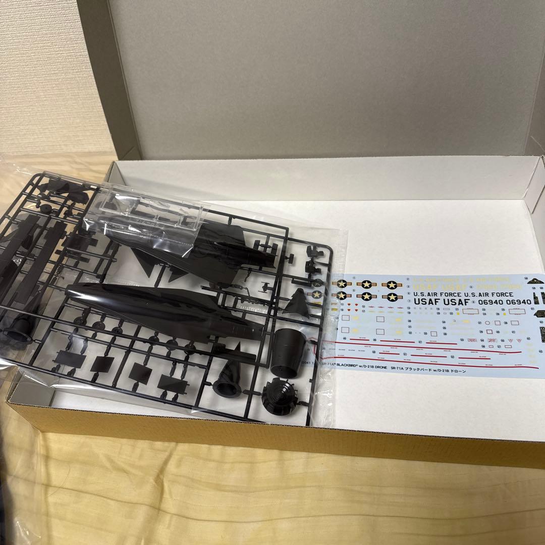 SR-71 BLACKBIRD w/D-21B DRONE ハセガワ　プラモデル