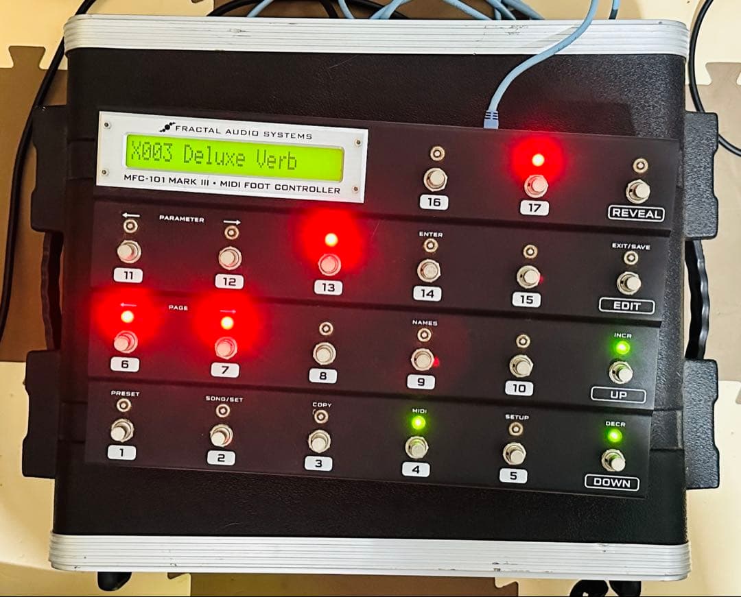 ギター Fractal Audio Systems Axe-Fx II MFC-101