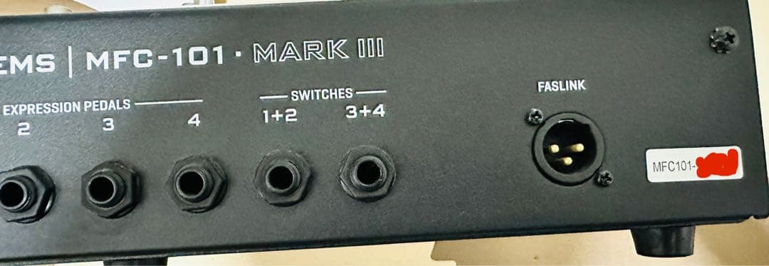 ギター Fractal Audio Systems Axe-Fx II MFC-101