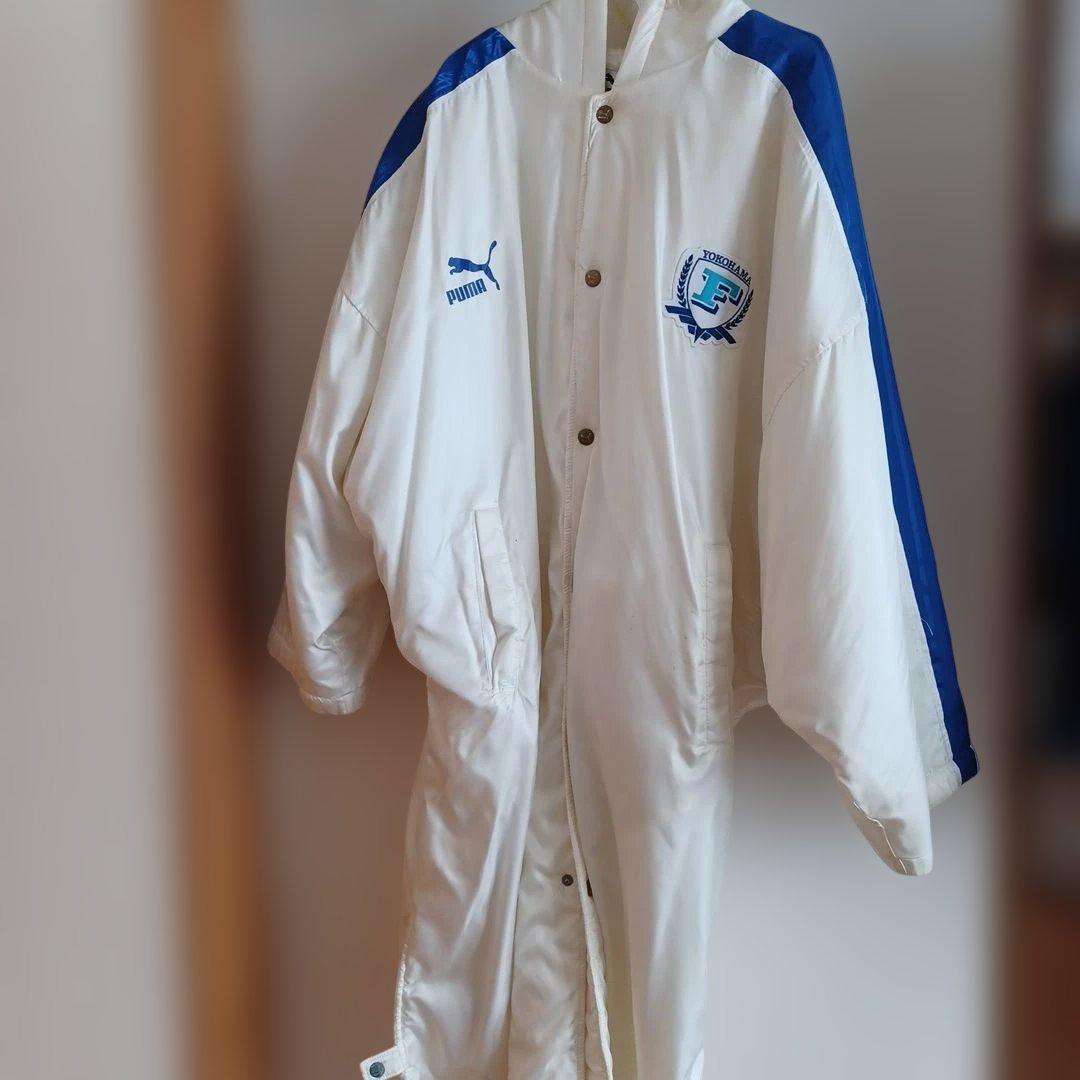 超レア横浜フリューゲルスベンチコート、選手支給品